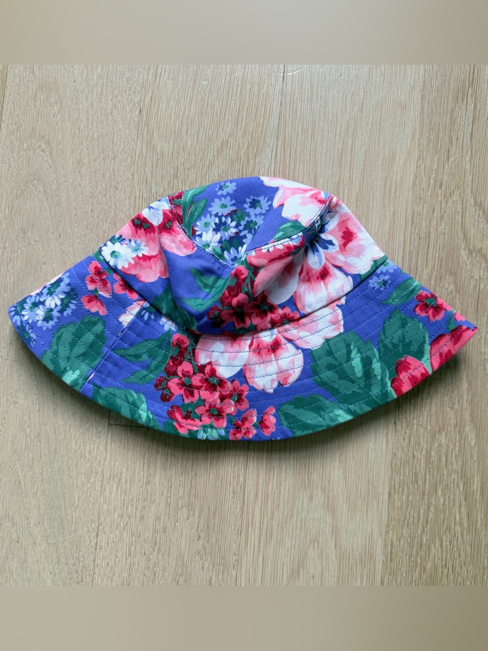 Janie and Jack Floral Baby Sunhat - 0-6 Months